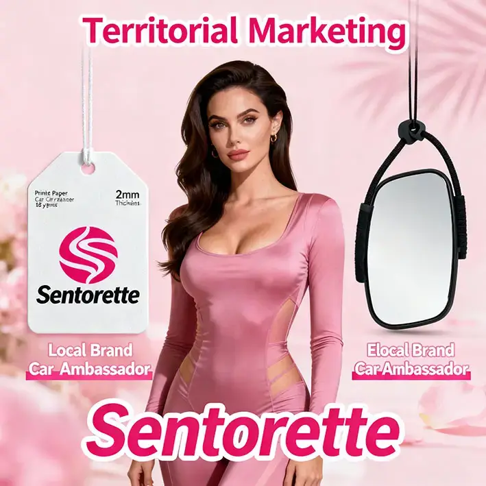 Personalisierter Auto-Lufterfrischer als Werkzeug für regionales Marketing – Erhöhung der lokalen Markenpräsenz durch Ambassador-Kunden﻿﻿